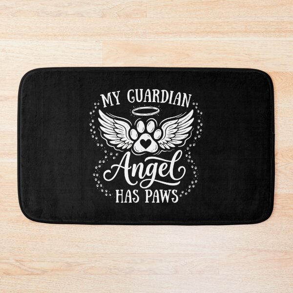 Item preview, My Guardian Angel Has Paws designed and sold by SoyLamderma.