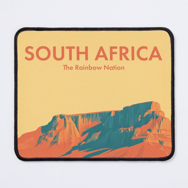 Item preview, South Africa The Rainbow Nation, Vibrant Spirit Wall Art designed and sold by MarkedArtPrints.