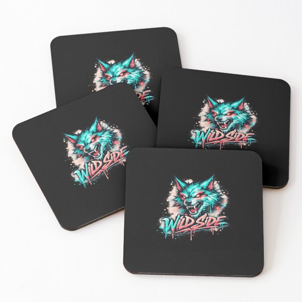 Item preview, Wild Side – Neon Wolf Graffiti Streetwear Design designed and sold by Arrow2025.