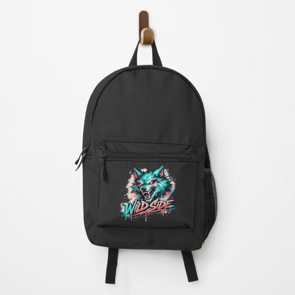 Item preview, Wild Side – Neon Wolf Graffiti Streetwear Design designed and sold by Arrow2025.