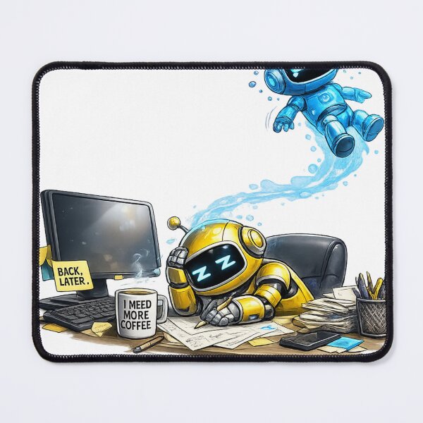 Item preview, robot dream designed and sold by VasiArtLab.