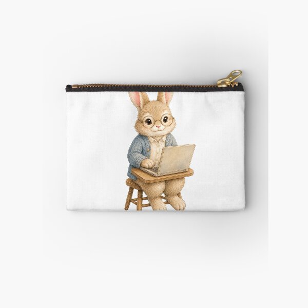 Item preview, Cute Bunny Programmer designed and sold by photoparadise22.