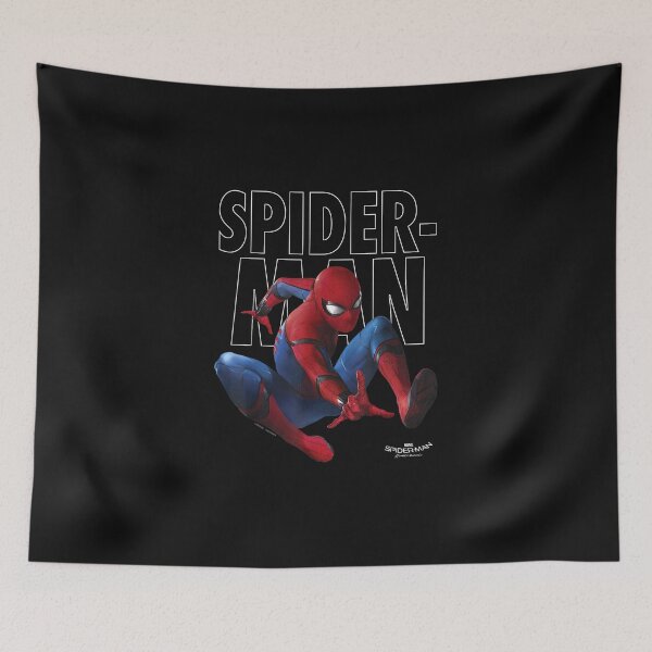 Item preview, Spider-Man Homecoming Outlined Epic Jump Pose T-Shirt Small designed and sold by AidanMacdougall.