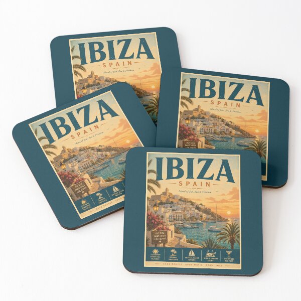 Artikelvorschau, Vintage Ibiza - Spanien Poster entworfen und verkauft von GoodOldVintage.