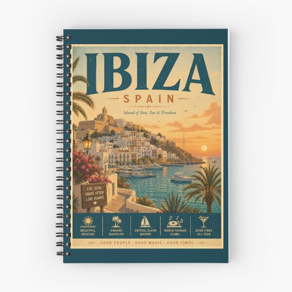 Item preview, Vintage ibiza - Spain Poster designed and sold by GoodOldVintage.