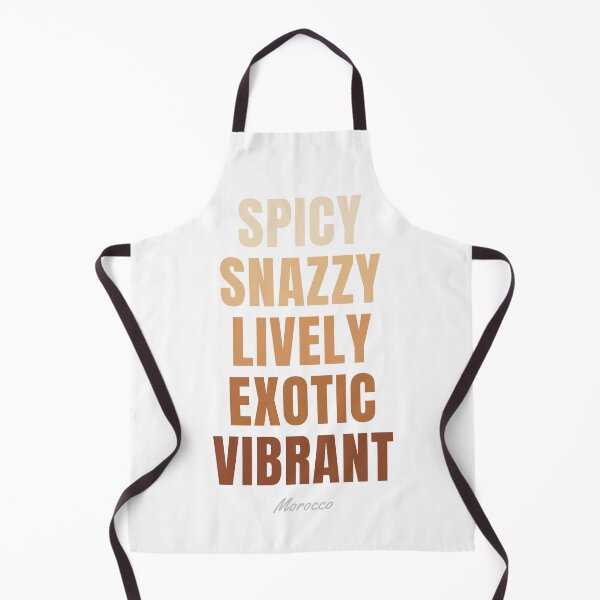 Item preview, Morocco Typography, Spicy Snazzy Lively Exotic Vibrant Art designed and sold by MarkedArtPrints.