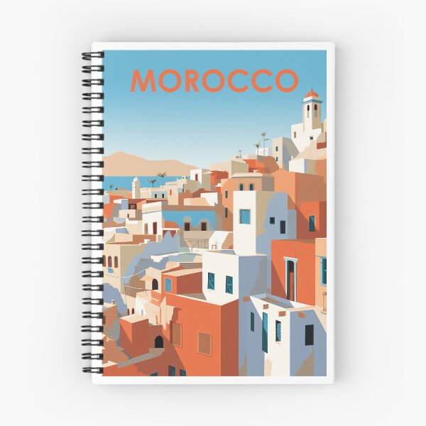 Item preview, Morocco City Architecture Landscape Travel Art designed and sold by MarkedArtPrints.