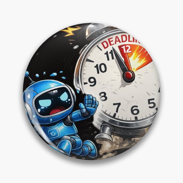 Item preview, Deadline Approaching designed and sold by VasiArtLab.