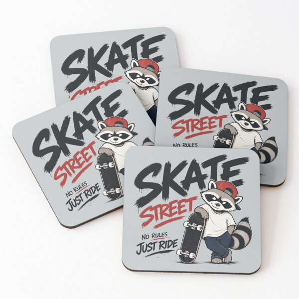 Item preview, Skate Street | Raccoon Rider designed and sold by lbl-shop.