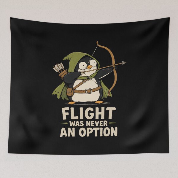 Item preview, Flight was Never an Option Archer designed and sold by CelidaBonde.