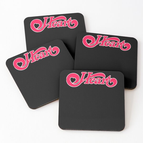 Item preview, Rock Music Band Pink Heart Script designed and sold by eshoppingsale.