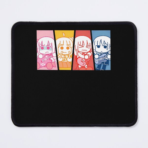 Item preview, Anime Rock Band Four Panel Chibi Character designed and sold by eshoppingsale.