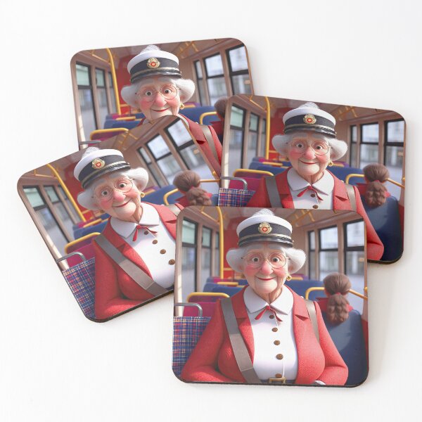 Item preview, Old Fart as a London bus conductor designed and sold by Colin Bentham.