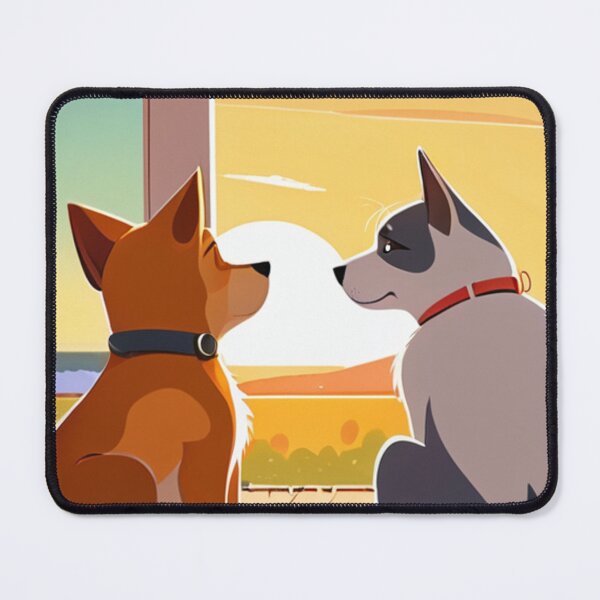 Item preview, Animals - Two Peaceful Dogs, Reflections of a Summer Twilight designed and sold by World-Pets.