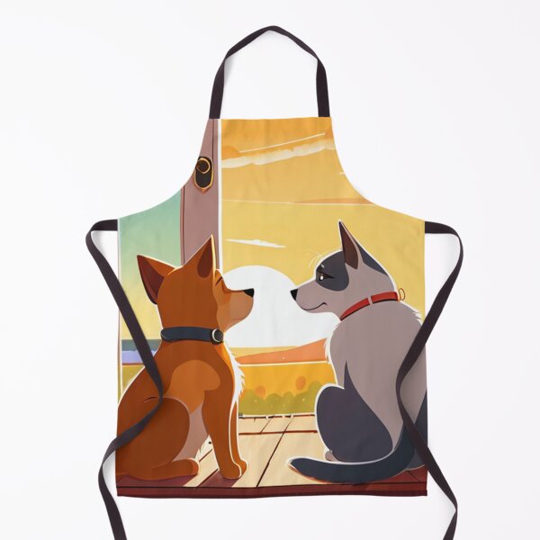 Item preview, Animals - Two Peaceful Dogs, Reflections of a Summer Twilight designed and sold by World-Pets.