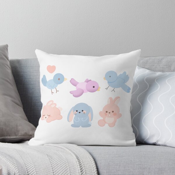 Item preview, Cute Pastel Easter Bunny Bird Vector designed and sold by Porpor Artwork.