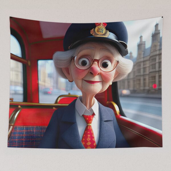 Item preview, Old Fart as a London bus conductor designed and sold by Colin Bentham.
