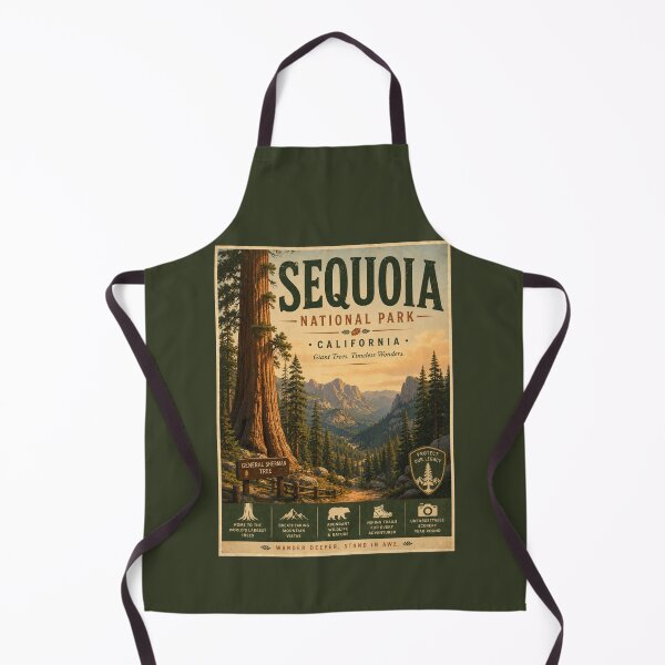 Item preview, Sequoia National Park - California designed and sold by GoodOldVintage.