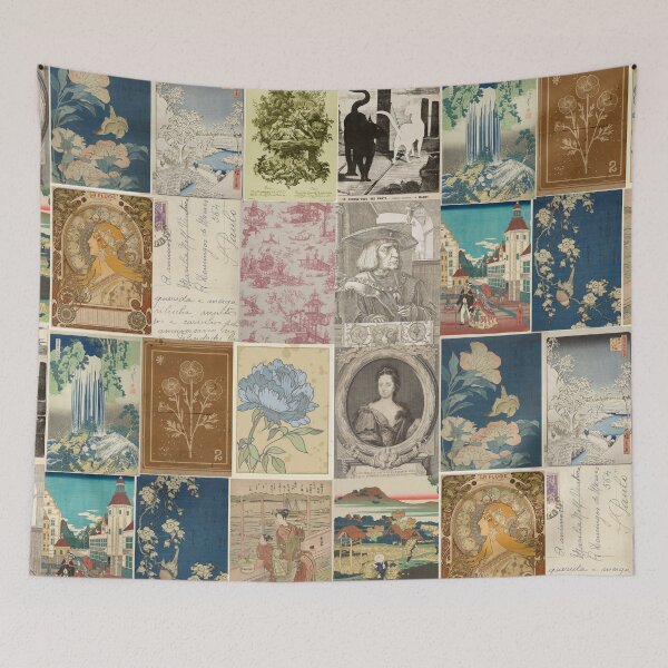 Item preview, Vintage Poster Collage Pattern Retro Wall Art designed and sold by Zenna MT 1.