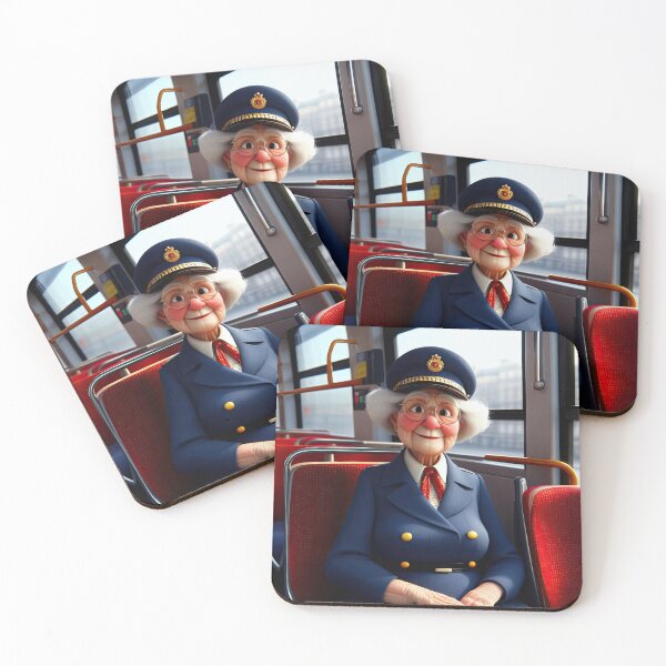 Item preview, Old Fart as a London bus conductor designed and sold by Colin Bentham.