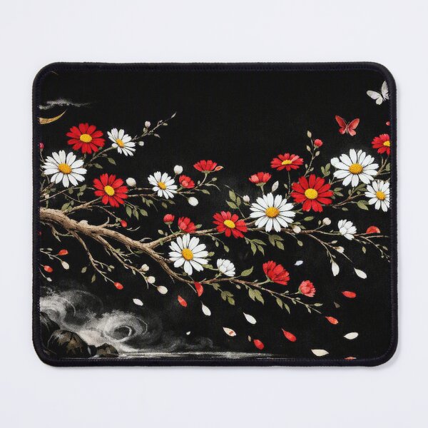 Item preview, Moonlit night over flowering branch designed and sold by Sigtrix.