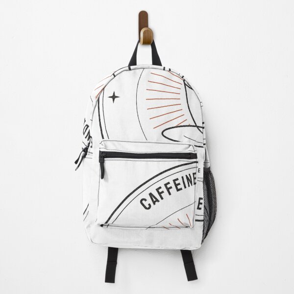 Item preview, Caffeine Dependent Life Form — Retro Coffee Badge designed and sold by NEXTFORMSTUDIO.