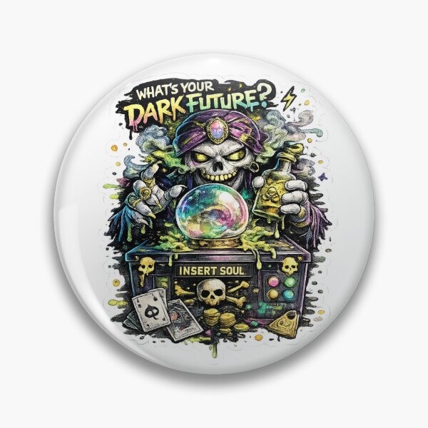 Item preview, Dark Future Fortune Teller Sticker designed and sold by Revanthshoppy.