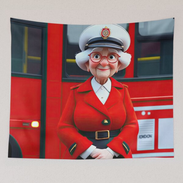 Item preview, Old Fart as a London bus conductor designed and sold by Colin Bentham.