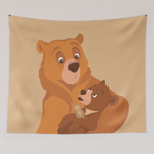 Item preview, Bear Brotherhood - Brotherly Bond & Totem | Bear Brotherhood designed and sold by LudmylArt.