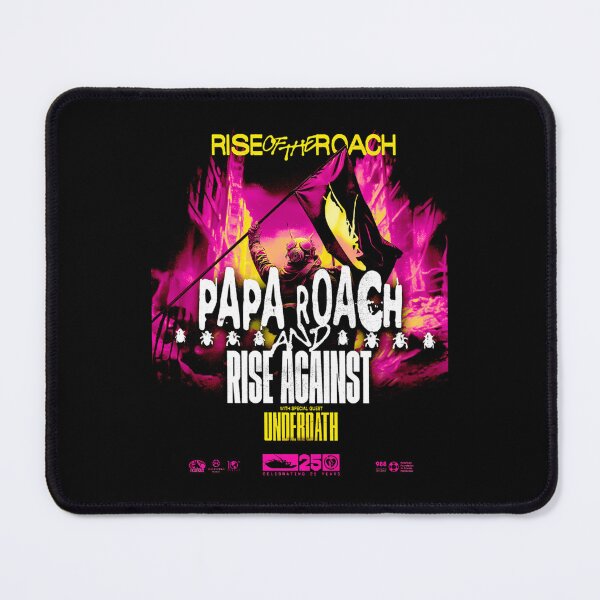 Item preview, Roach Gas Mask Silhouette Flag Neon designed and sold by PageTheFlip.