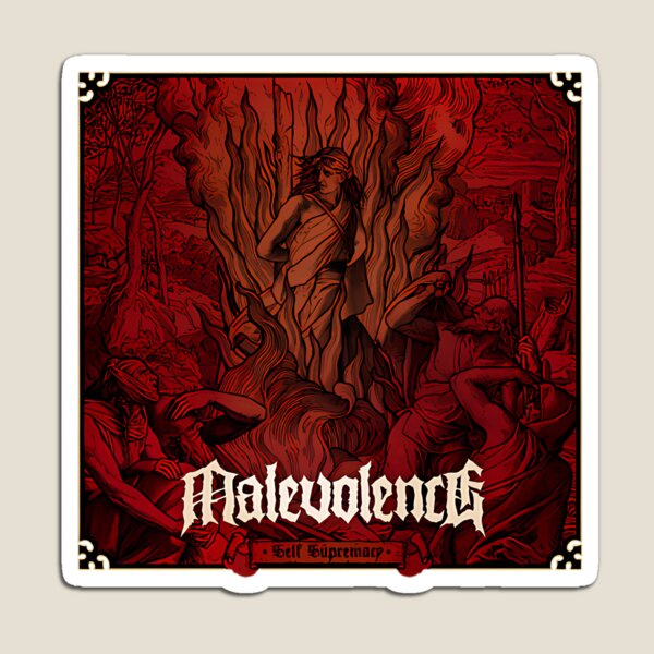 Item preview, Malevolence Self Supremacy Burning designed and sold by PageTheFlip.