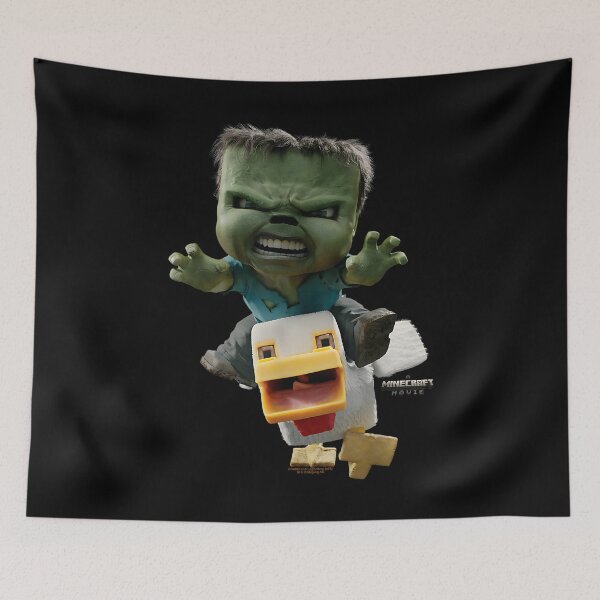 Item preview, Blocky Zombie Riding Chicken Attack Artwork designed and sold by cpapro77.