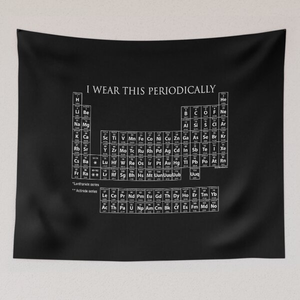 Item preview, I Wear This Shirt Periodically Shirt, Funny Chemistry Periodic Table Graphic Tee, Science Nerd Gift, Chemistry Teacher Shirt, Comfort Colors designed and sold by Xtusdior.