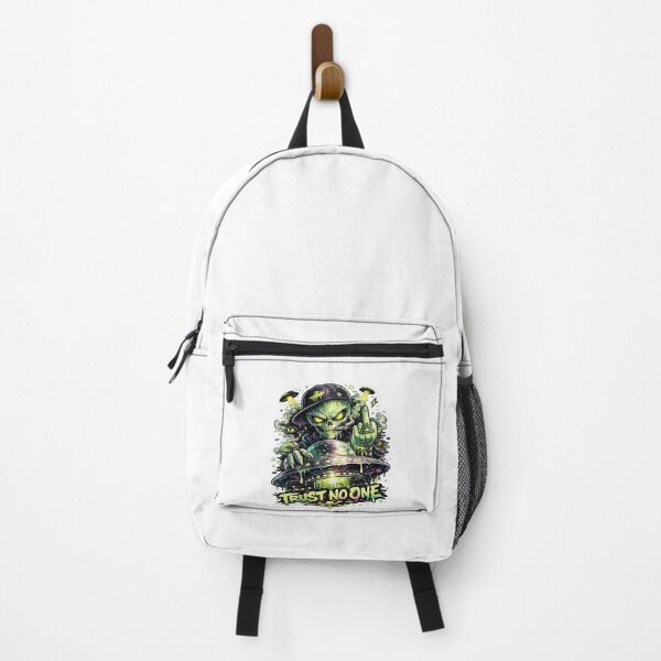 Item preview, Trust No One Alien UFO Sticker designed and sold by Revanthshoppy.
