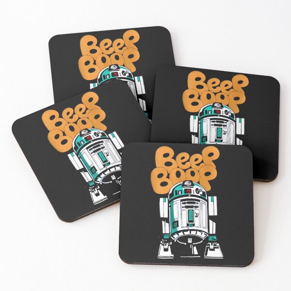 Item preview, R2-D2 Beep Boop Orange Typography designed and sold by Ericaholicgifts.