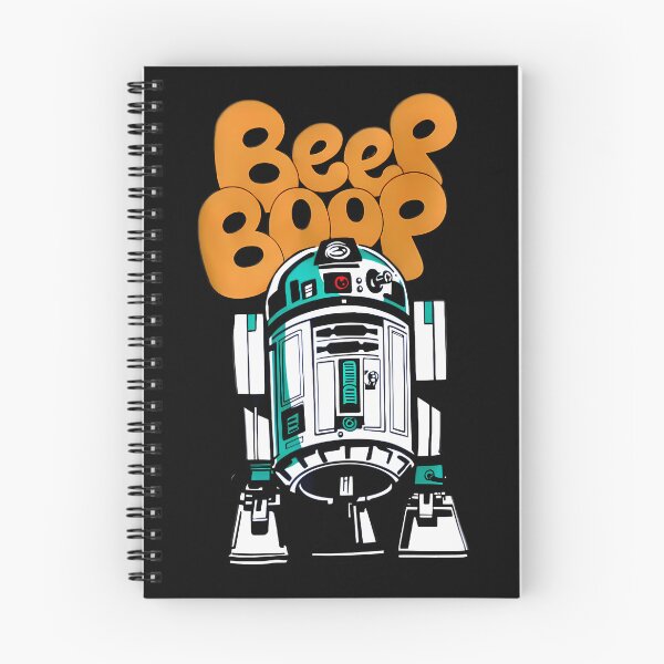 Item preview, R2-D2 Beep Boop Orange Typography designed and sold by Ericaholicgifts.