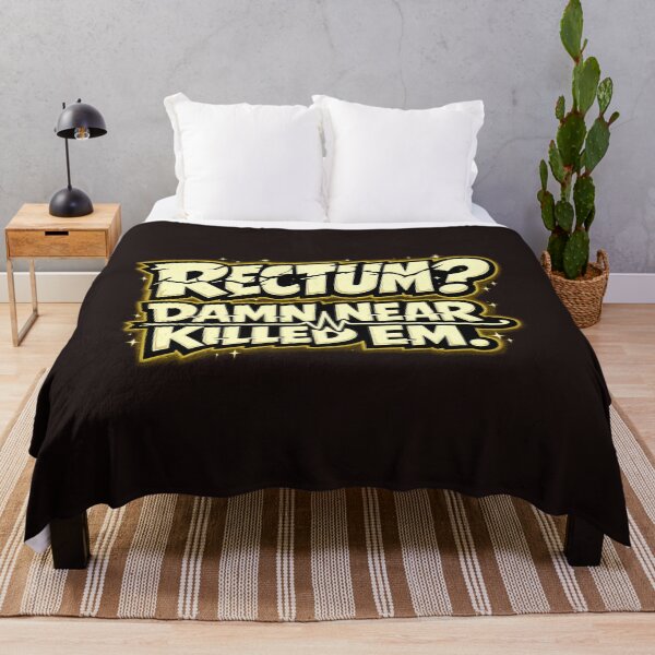 Item preview, Rectum Damn Near Killed Em Funny Dad Joke Vintage Humor Graphic designed and sold by mari-kayden.
