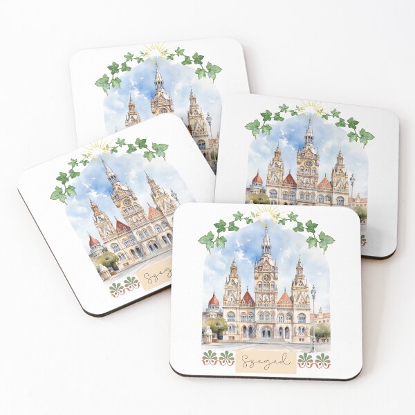 Item preview, Szeged Hungary watercolor art designed and sold by Anna Sacha.