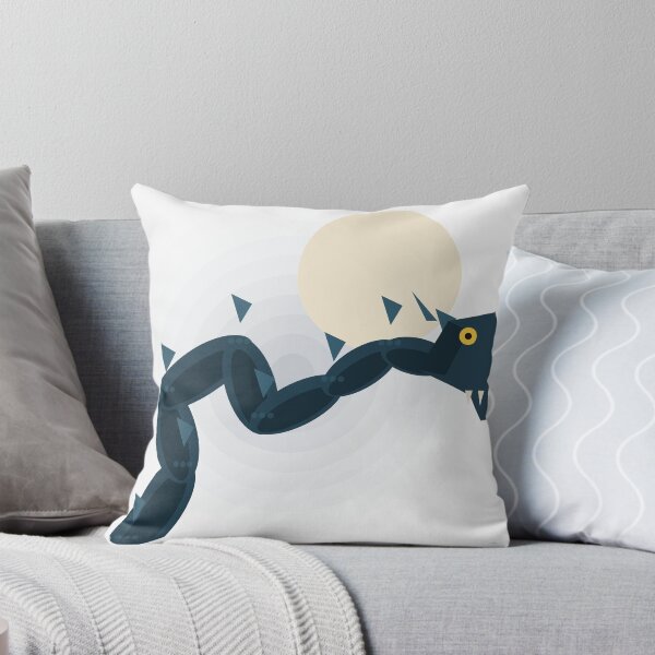 Item preview, Bakunawa Moon-Eating Serpent – Philippine Folklore Creature Art designed and sold by Minimythhi.