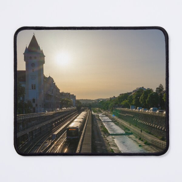 Item preview, Railway tracks near Schonbrunn Station in Vienna designed and sold by WorldScenery.