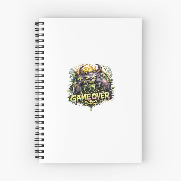 Item preview, Game Over Demon Controller Sticker designed and sold by Revanthshoppy.