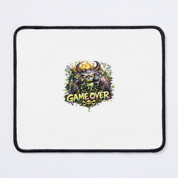 Item preview, Game Over Demon Controller Sticker designed and sold by Revanthshoppy.
