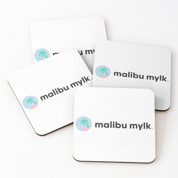 Item preview, Malibu Mylk Palm Tree Logo Design designed and sold by tylercok.