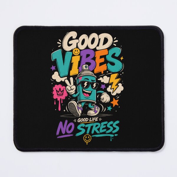Item preview, Good Vibes. Good Life. No Stress. designed and sold by DreamPrintForge.
