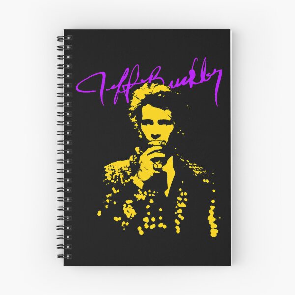 Item preview, Jeff Buckley Yellow Portrait Neon Purple Signature Poster designed and sold by ButLerz.