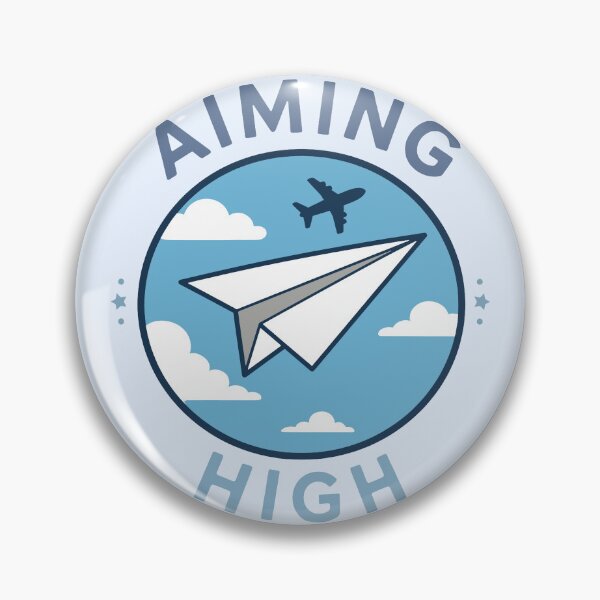 Item preview, Aiming High - Hopeful Paper Airplane designed and sold by Regal Rev.