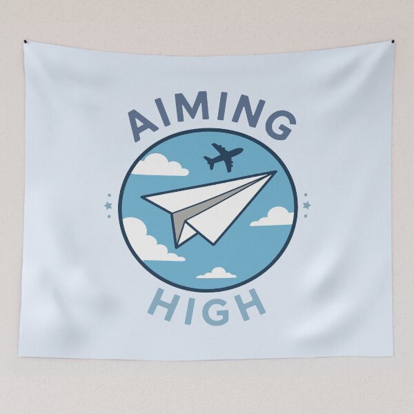 Item preview, Aiming High - Hopeful Paper Airplane designed and sold by Regal Rev.