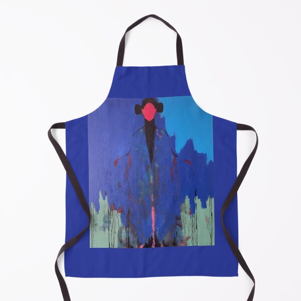 Item preview, Blue Infanta Abstract Female Figure Painting designed and sold by Gela Mikava.