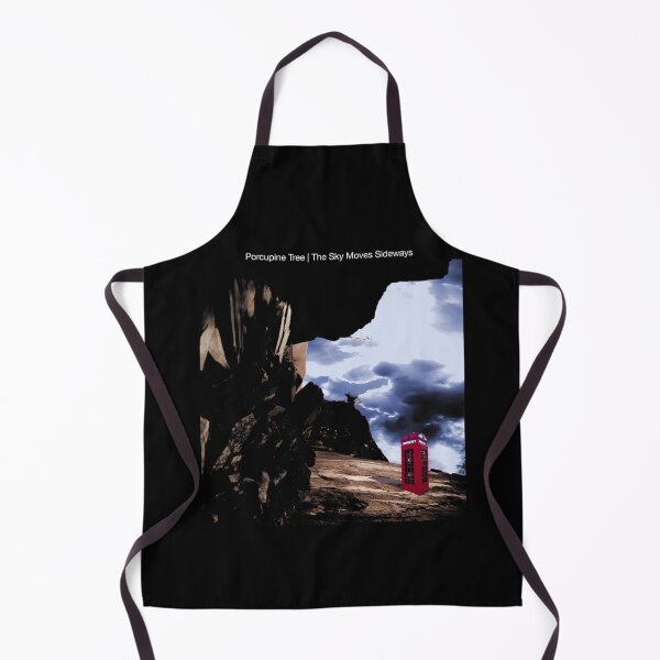 Item preview, The Sky Moves Sideways Red Phone Booth Landscape designed and sold by RafaelFarrell.