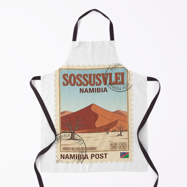 Item preview, Sossusvlei Namibia Desert Vintage Travel Stamp designed and sold by k3rstman1.